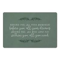 18" x 27" Memories Dreams Love Floor Mat