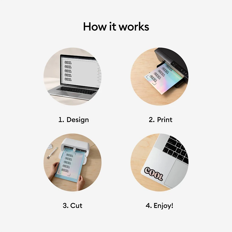 Cricut® Silver Printable Vinyl, 10ct.