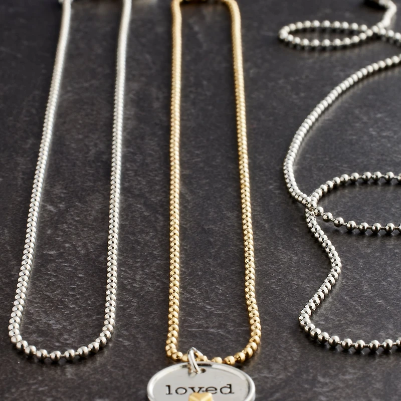 12 Packs: 3 ct. (36 total) 18" Assorted Ball Chains by Bead Landing™