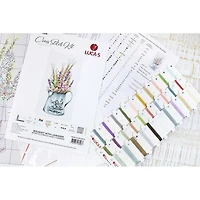 Luca-s Bouquet With Lavender Counted Cross Stitch Kit