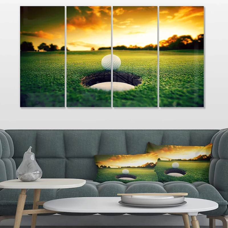 Designart - Golf Ball Near Hole