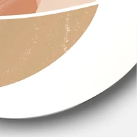 Designart - Abstract Sun and Moon In Mountains II