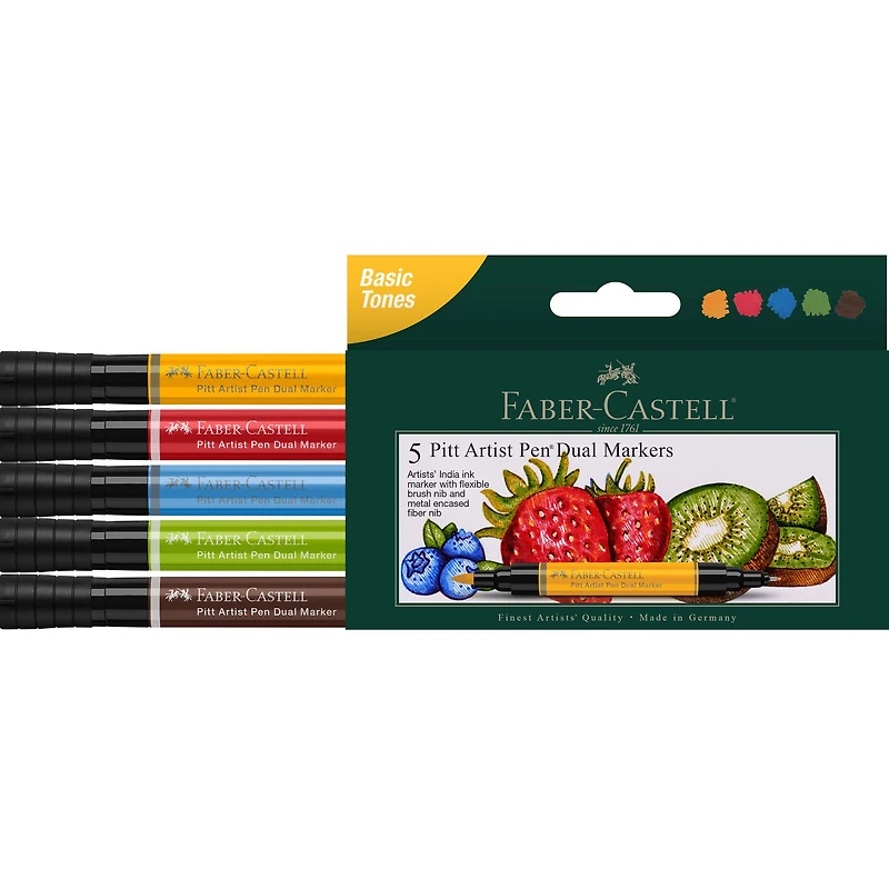 Faber-Castell® Pitt Artist Pen® Dual Markers