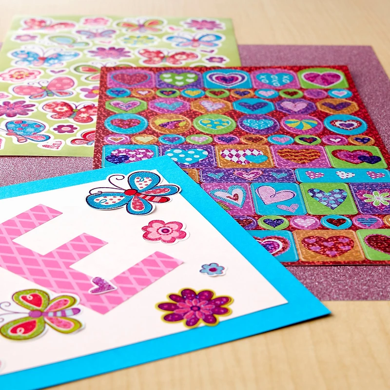 12 Pack: Butterflies Teacher Sticker Book by Recollections™