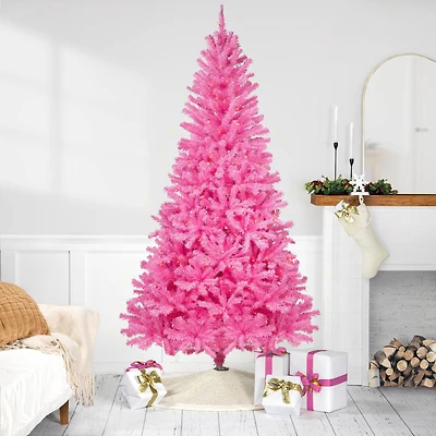 6ft. Pre-Lit Medium Pine Artificial Christmas Tree