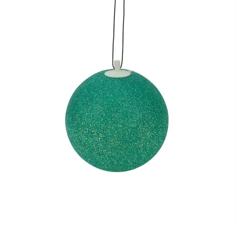 7" Green Lighted Twinkling Christmas Hanging Decor