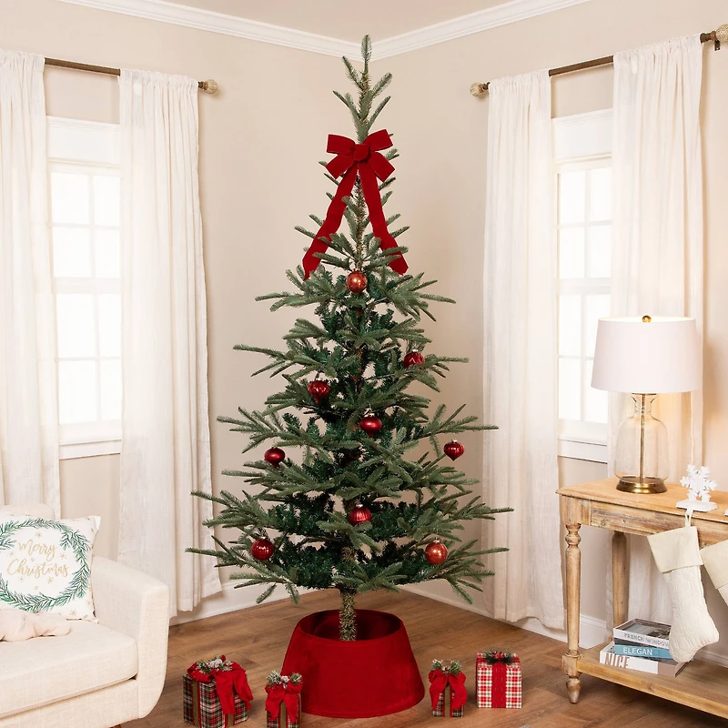 7.5ft. Unlit Layered Noble Fir Artificial Christmas Tree