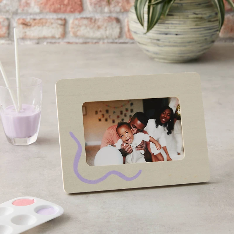 24 Pack: 4" x 6" Ready-to-Finish Wood Frame by Make Market®