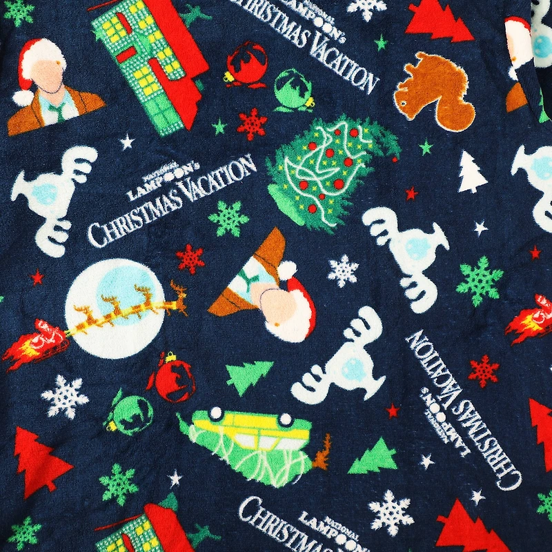 National Lampoon's Christmas Vacation Blue Oversized Hoodie