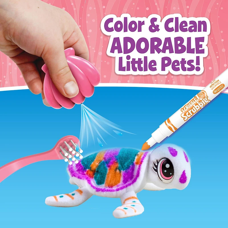 Crayola® Scribble Scrubbie® Ocean Pets Seashell Splash