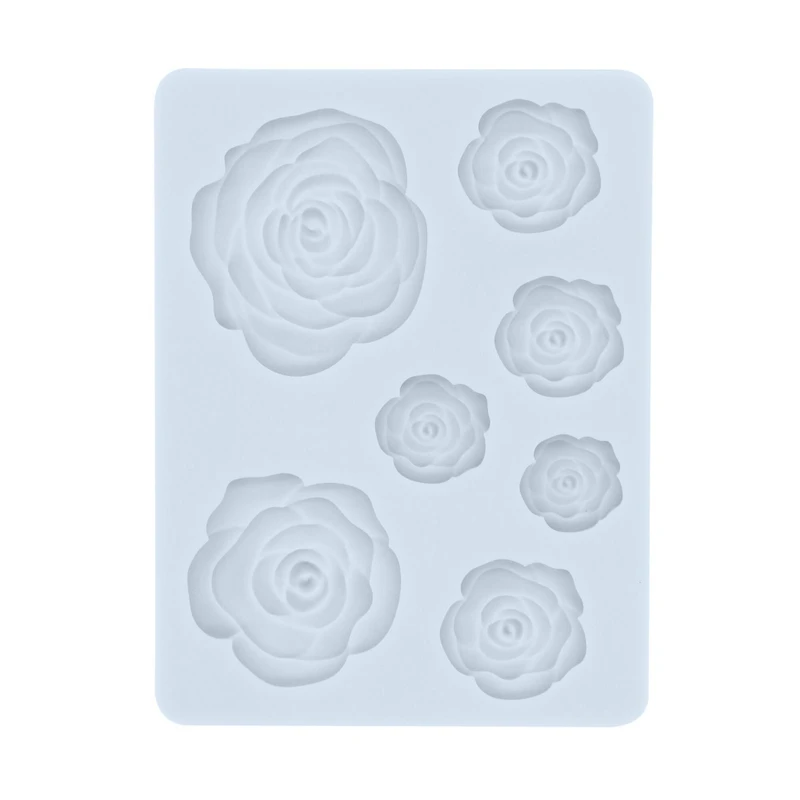 Rose Mix Silicone Fondant Mold by Makery®
