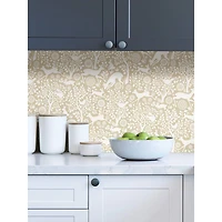 NuWallpaper Cream Merriment Peel & Stick Wallpaper