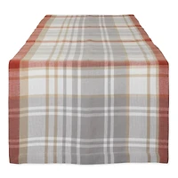 DII® 72" Plaid Thanksgiving Cozy Picnic Table Runner