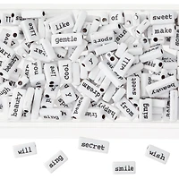 Bead Landing™ Crafting Beads, Words