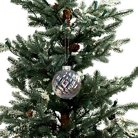 3.25" Clear Iridescent DIY Plastic Hatch Ball Ornament by Make Market®