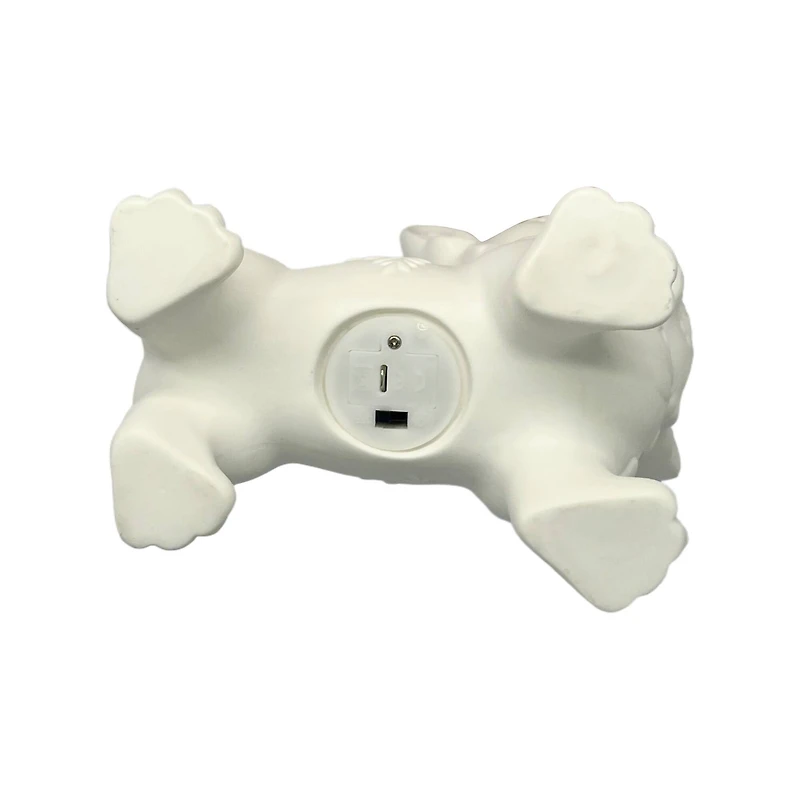 7" DIY LED Dog Ceramic Décor by Ashland®