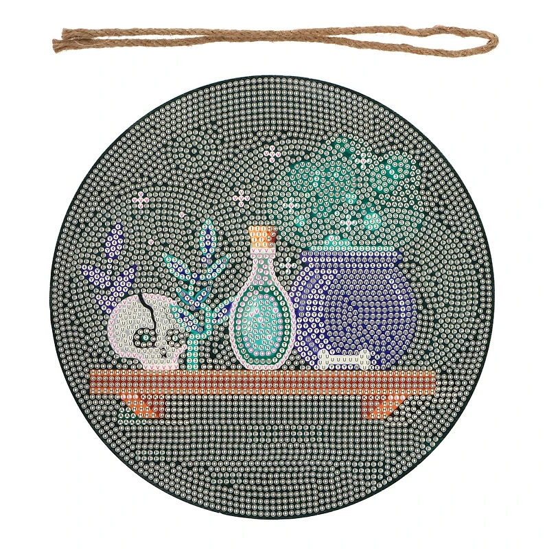 8" Potions Round Wood Plaque Diamond Art Kit by Make Market®