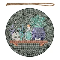 8" Potions Round Wood Plaque Diamond Art Kit by Make Market®