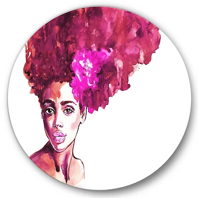 Designart - Portrait of African American Woman VI