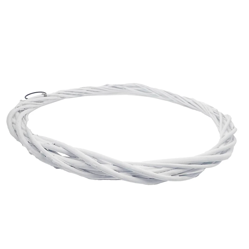 18" White Willow Wreath by Ashland®