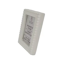 Mini Beaded Magnetic Frame by Studio Décor