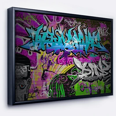 Designart - Graffiti Wall Urban Art