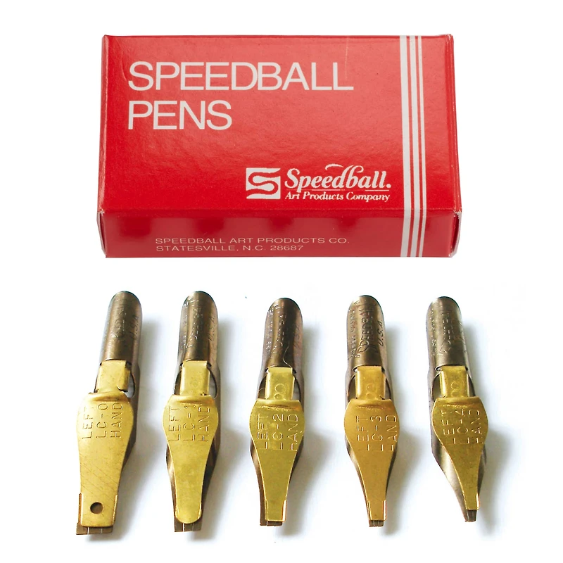 Speedball® C Series Left-Handed Pen Nib Set