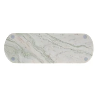 Hello Honey 18" x 6" Green Marble Oval Cheese Board