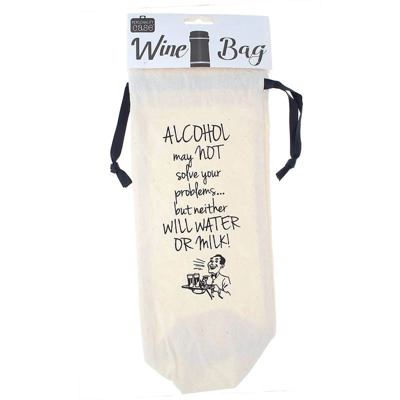 Personality Case™ Alcohol Canvas Wine Bag