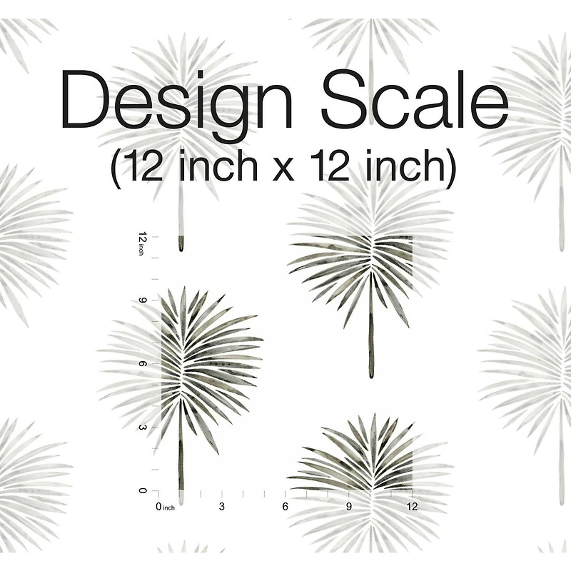 RoomMates Cat Coquillette Fun Fronds Peel & Stick Wallpaper