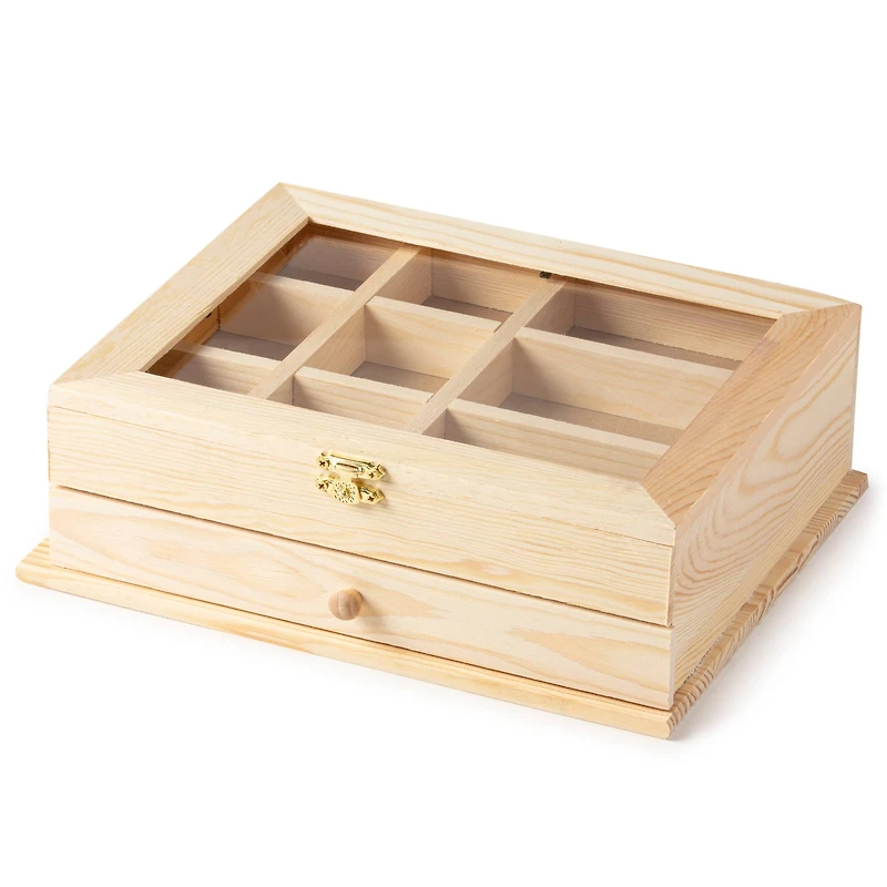 Wood Jewelry Box by Make Market®