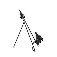 13.5" Black Metal Easel Tabletop Accent by Ashland®