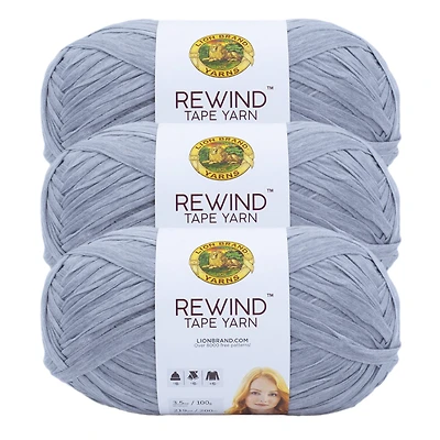 3 Pack Lion Brand® Rewind™ Tape Yarn