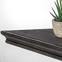 Beveled Floating Corner Shelves Set