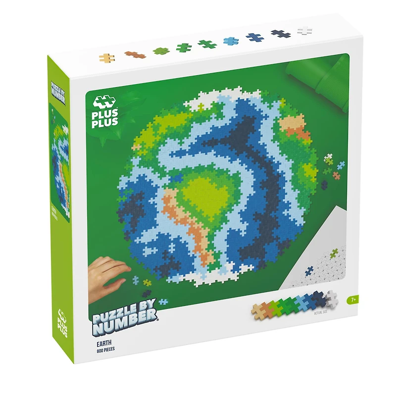 Plus-Plus® Earth 800 Piece Puzzle by Number®