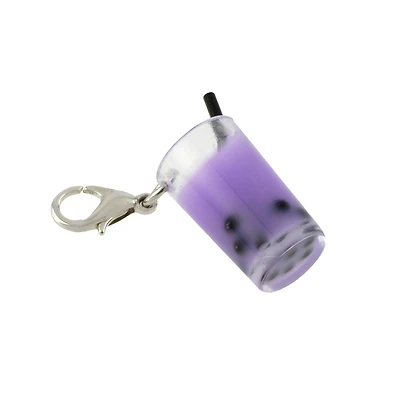 Purple Boba Tea Charm by Bead Landing™