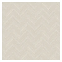 RoomMates White & Beige Herringbone Weave Peel & Stick Wallpaper