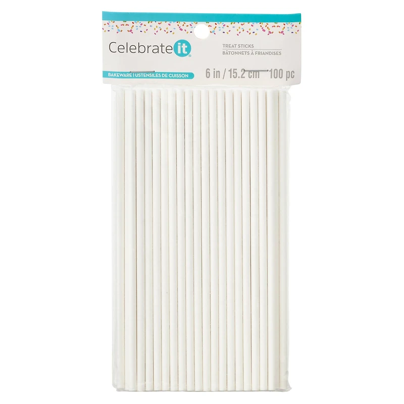 6" Lollipop Sticks by Celebrate It
