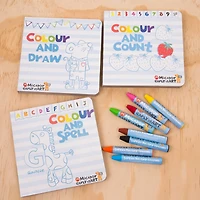 Micador® early stART® Colourtivities Board Books