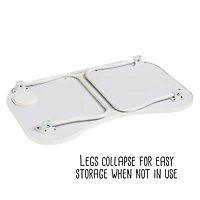 Honey Can Do Walnut Collapsible Folding Lap Desk