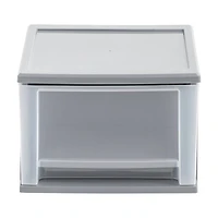 Iris® 17qt. Gray Stacking Drawer, 3 Pack