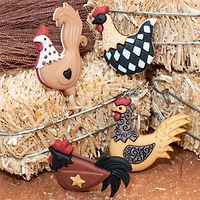 Dress It Up Hen House Barnyard Animal Bird Chicken Buttons