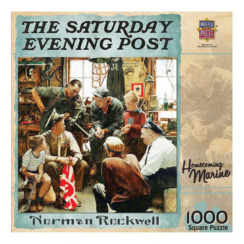MasterPieces® The Saturday Evening Post Homecoming Marine™ 1,000 Piece Jigsaw Puzzle