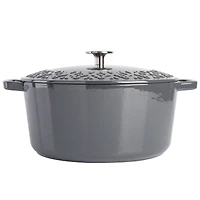 Spice By Tia Mowry Savory Saffron 6qt. Enameled Cast Iron Dutch Oven with Lid