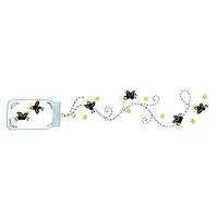 Tobin Fireflies Stamped For Embroidery Pillowcase Pair