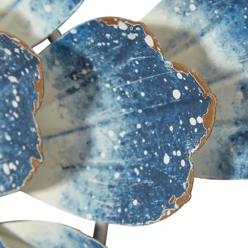 Blue Metal Coastal Wall Décor Set