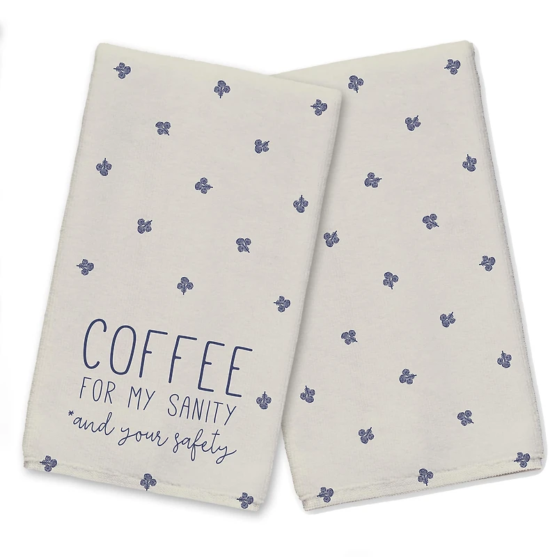 Coffee For My Sanity Tea Towel Set