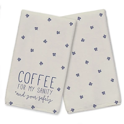 Coffee For My Sanity Tea Towel Set
