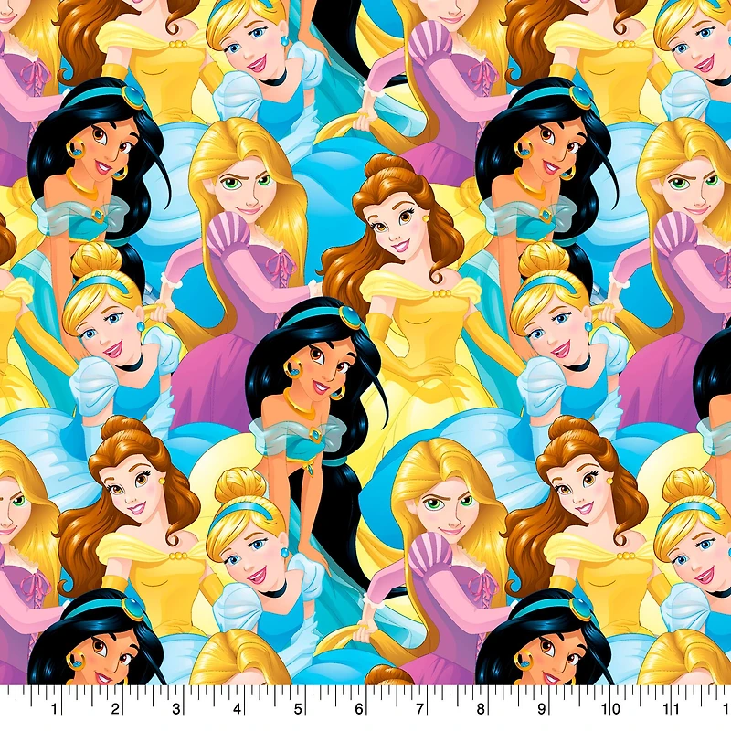 Disney® Princess Packed Cotton Fabric