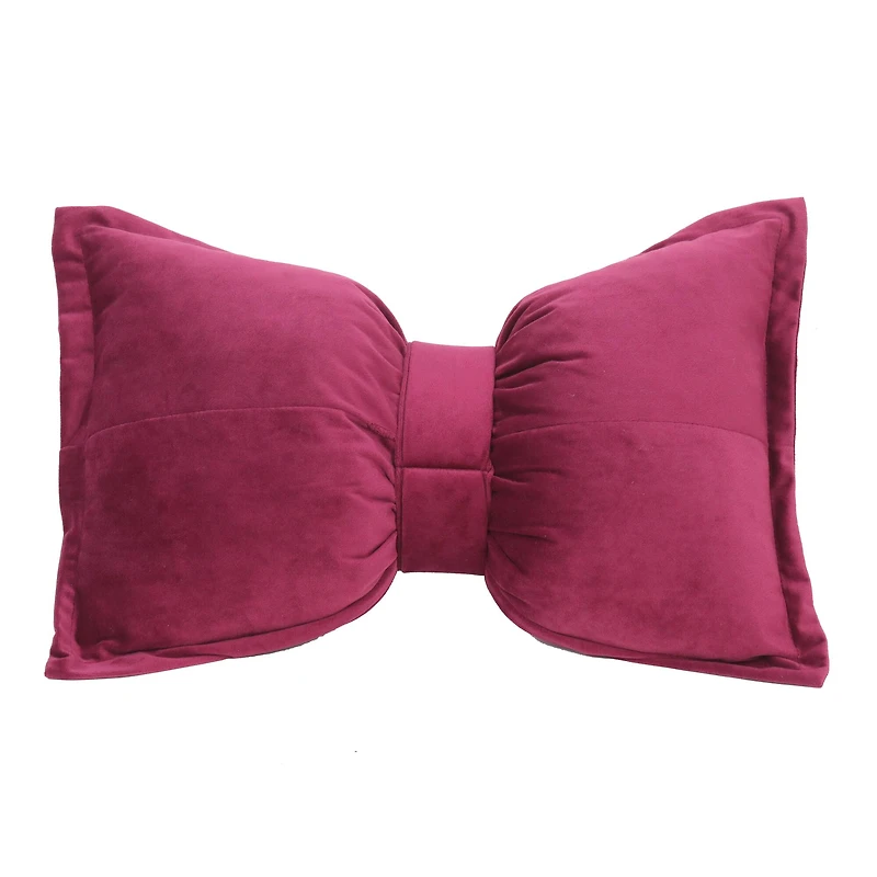 19" x 13" Claret Bow Throw Pillow by Ashland®
